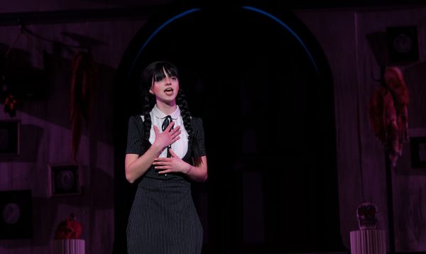 Wednesday, played by Betz, belts out an incredibly emotional song. This was Betz first musical at the high school level.
